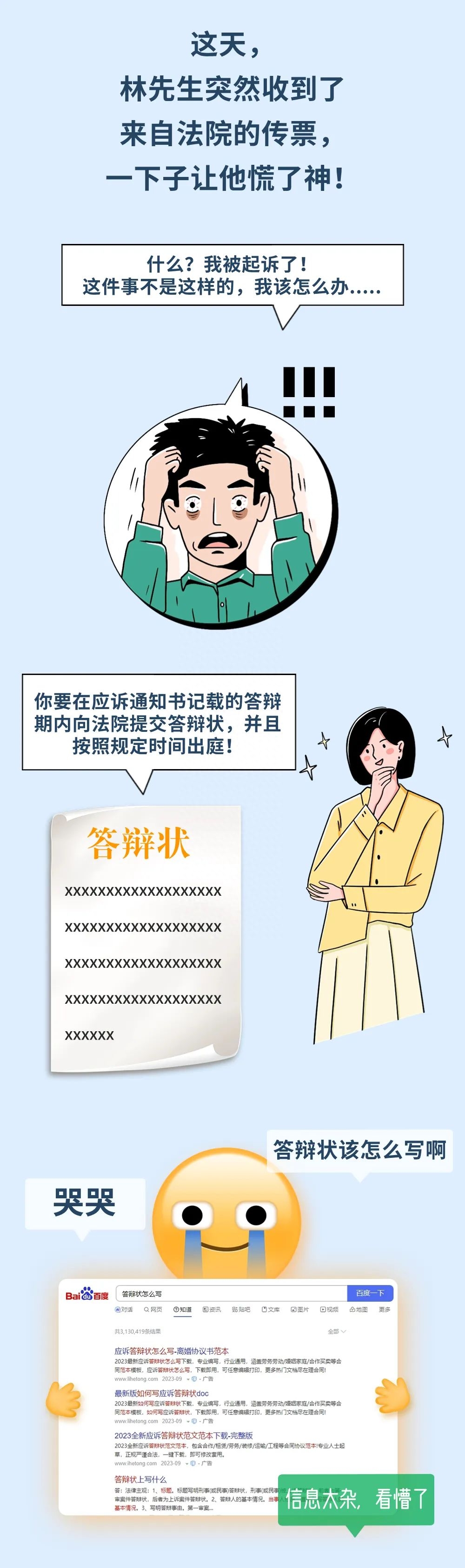 答辩状应该怎么写