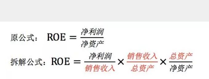 净资产收益率计算公式